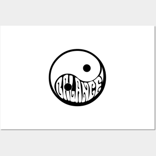 Ying yang balance Posters and Art